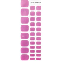 Love'n Layer Metallic Toe - hybryda w naklejce Dahlia Purple