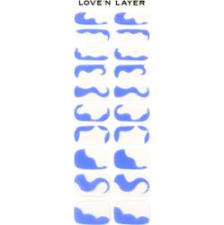 Love'n Layer Abstraction - hybryda w naklejce London Blue