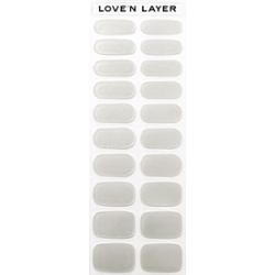 Love'n Layer Dark Days Metallic Shiny Silver