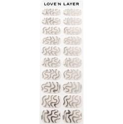 Love'n Layer Dark Days '23 Sweet Swirl Shiny Silver