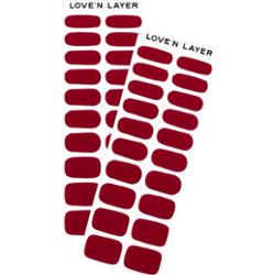 Love'n Layer Duo Burgundy Red
