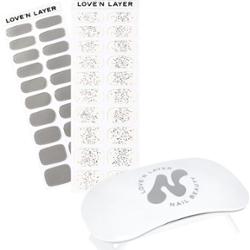 Love'n Layer Starter Kit ​Metallic + Sparkle Silver​