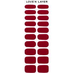 Love'n Layer Solid Layers Burgundy Red