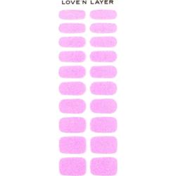 Love'n Layer Square Sparkle - hybryda w naklejce Pink