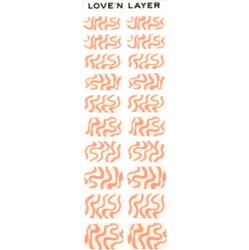 Love'n Layer Sweet Swirl - hybryda w naklejce Pale Coral
