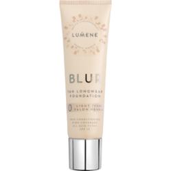 Lumene Blur 16h Longwear długotrwały 16H podkład odcień 0 Light Ivory (Cool) 30 ml