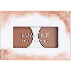 Lumene Bright Eyes Eyeshadow Duo - Cienie do powiek  2 Earthy Nudes