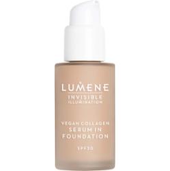Lumene Invisible Illumination Vegan Collagen Serum in Foundation lekki podkład o działaniu odżywczym SPF 30 2 30 ml