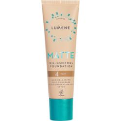 Lumene Matte Oil-Control Foundation SPF20 4 Tan