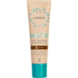 Lumene Matte Oil-Control Foundation SPF20 8 Rich