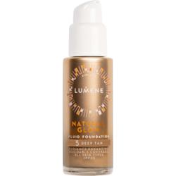 Lumene Glow Fluid Foundation SPF20 5 Deep Tan