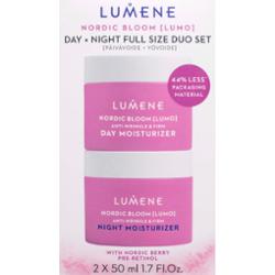 Lumene Nordic Bloom Day + Night Moisturizer Duo Set