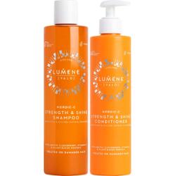 Lumene Nordic-C Strength & Shine Bundle Shampoo 300 ml & Conditioner 2
