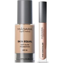 Mádara Bundle Skin Equal Foundation #20 Ivory 30ml & The Concealer #25
