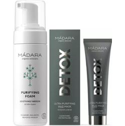 Mádara Bundle Ultra Purifying MUD Mask 60ml & Purifying Foam 150ml