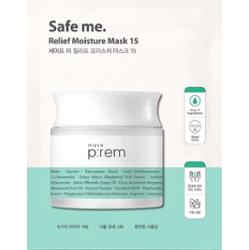Make P:rem - Safe me Relief Moisture Mask, 25g - kojąca maska w płachcie