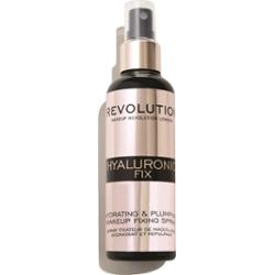 Revolution Hyaluronic Fix Hydrating & Plumping spray utrwalający makijaż o działaniu nawilżającym 100 ml