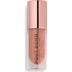 Makeup Revolution Pout Bomb błyszczyk do ust nadający objętość z wysokim połyskiem odcień Candy 4.6 ml
