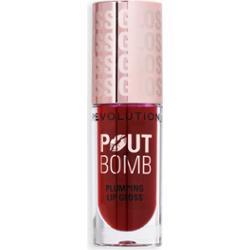 Makeup Revolution Pout Bomb błyszczyk do ust z efektem powiększenia odcień Jelly Berry Mauve 4.6 ml