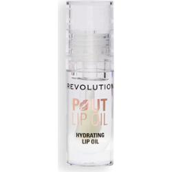 Makeup Revolution Pout Lip olejek do ust o działaniu nawilżającym odcień Lychee Clear 3 ml