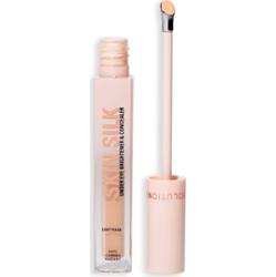 Makeup Revolution Skin Silk Under Eye Brightener & Concealer korektor rozjaśniający odcień Light Peach 4 ml