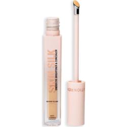 Makeup Revolution Skin Silk Under Eye Brightener & Concealer korektor rozjaśniający odcień Medium Yellow 4 ml