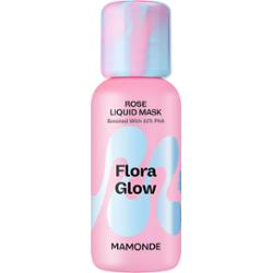 MAMONDE Flora Glow Rose Liquid Mask maseczka nawilżająca do twarzy z efektem złuszczającym 80 ml