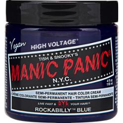 Manic Panic Semi-Permanent Hair Color Cream Rockabilly Blue