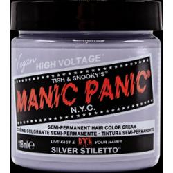 Manic Panic Amplified Semi-Permanent Hair Color Cream Silver Stilletto