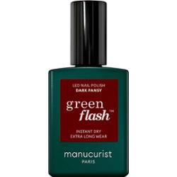 Manucurist Green Flash Gel Polish - lakier do paznokci Dark Pansy