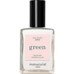 Manucurist Green Green Nail Polish 15ml - lakier do paznokci Snow