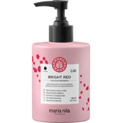 Maria Nila Colour Refresh Bright Red delikatna odżywiająca maska bez trwałych pigmentów barwiących wytrzyma 4 – 10 umyć 0.66 300 ml