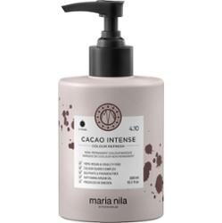 Maria Nila Colour Refresh Cacao Intense delikatna odżywiająca maska bez trwałych pigmentów barwiących wytrzyma 4 – 10 umyć 4.10 300 ml