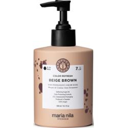 maria nila Colour Refresh Semi-Permanent Color Mask 7.23 Beige Brown