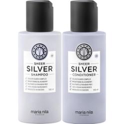 maria nila Sheer Silver  Bundle Shampoo 100 ml & Conditioner 100 ml