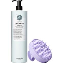 maria nila Purifying Cleanse Bundle Shampoo 1000 ml & Scalp Brush
