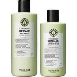 maria nila Structure Repair  Bundle Shampoo 350 ml & Conditioner 300 m
