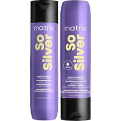 Matrix So Silver Bundle Purple Shampoo 300 ml & Pigmented Conditioner