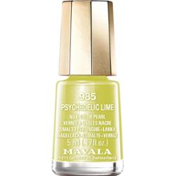 Mavala Minilack Dash & Splash Colors Nail Color Cream Psychedelic Lime