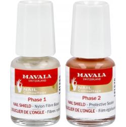 Mavala Nagelförstärkare 2-Fas 2x5 ml - zestaw do paznokci 10 ml