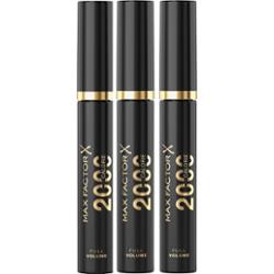 Max Factor Bundle 2000 Calorie Mascara 001 Black 9 ml x 3