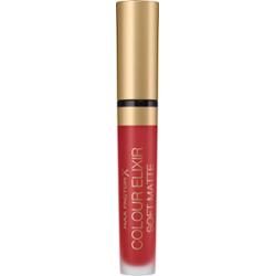 Max Factor Colour Elixir Soft Matte długotrwała szminka w płynie odcień 030 Crushed Ruby 4 ml