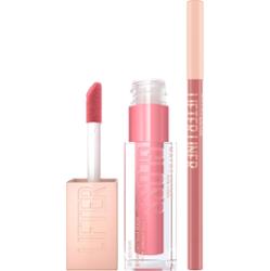 Maybelline New York Lifter Lip Bundle Gloss 21 Gummy Bear & Liner 06 L