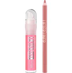 Maybelline New York Lifter Lip Bundle Liner 06 Line Leader + Gel 04 Su