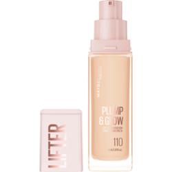 MAYBELLINE NEW YORK Lifter Plump & Glow podkład rozświetlający nadający naturalny wygląd odcień 110 30 ml