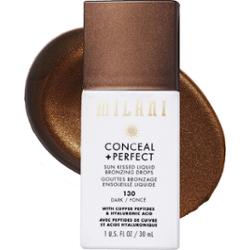 Milani Conceal + Perfect Sun Kissed Liquid Bronzing Drops Dark 130