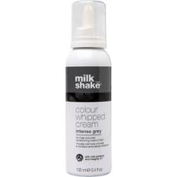 Milk Shake Color Whipped Cream Beige Blonde – pianka koloryzująca i odżywcza bez spłukiwania 100 ml Intense grey