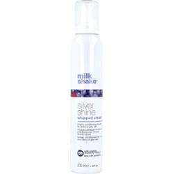 Milk Shake Silver Shine Whipped Cream kremowa odżywka do włosów blond i siwych 200 ml