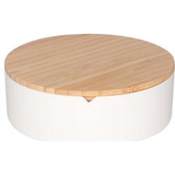 Mineas Box Round With Bamboo Lid