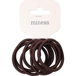 Mineas Hair Band Basic 8 pcs Brown